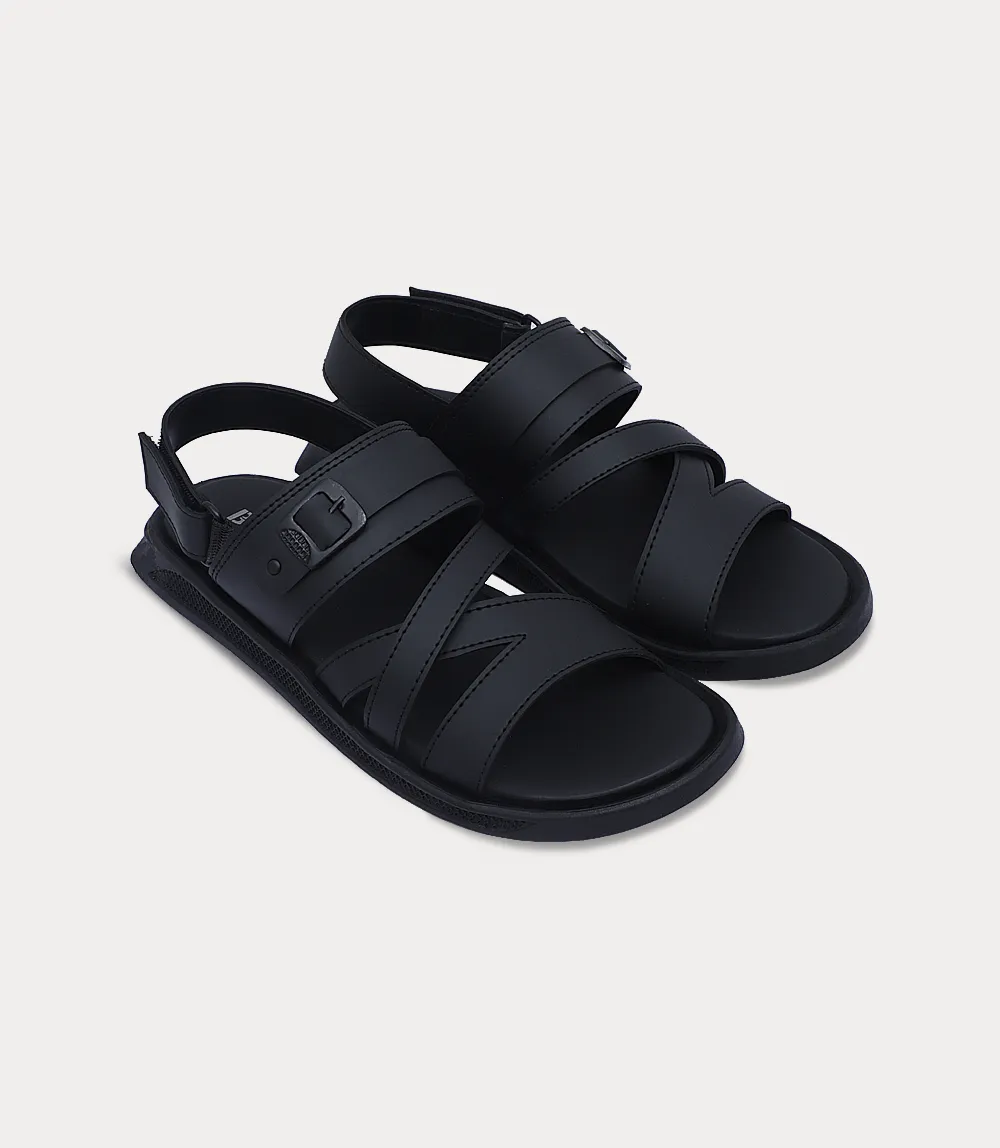 BM6826-BLACK-Men Sandal