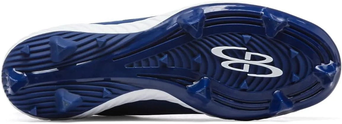 Boombah Men's Raptor Choice Molded Cleat - Multiple Color Options - Multiple Sizes
