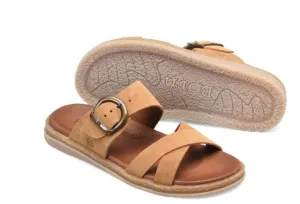 Born Tan Camel Suede Caite Womens Sandals BR0037037