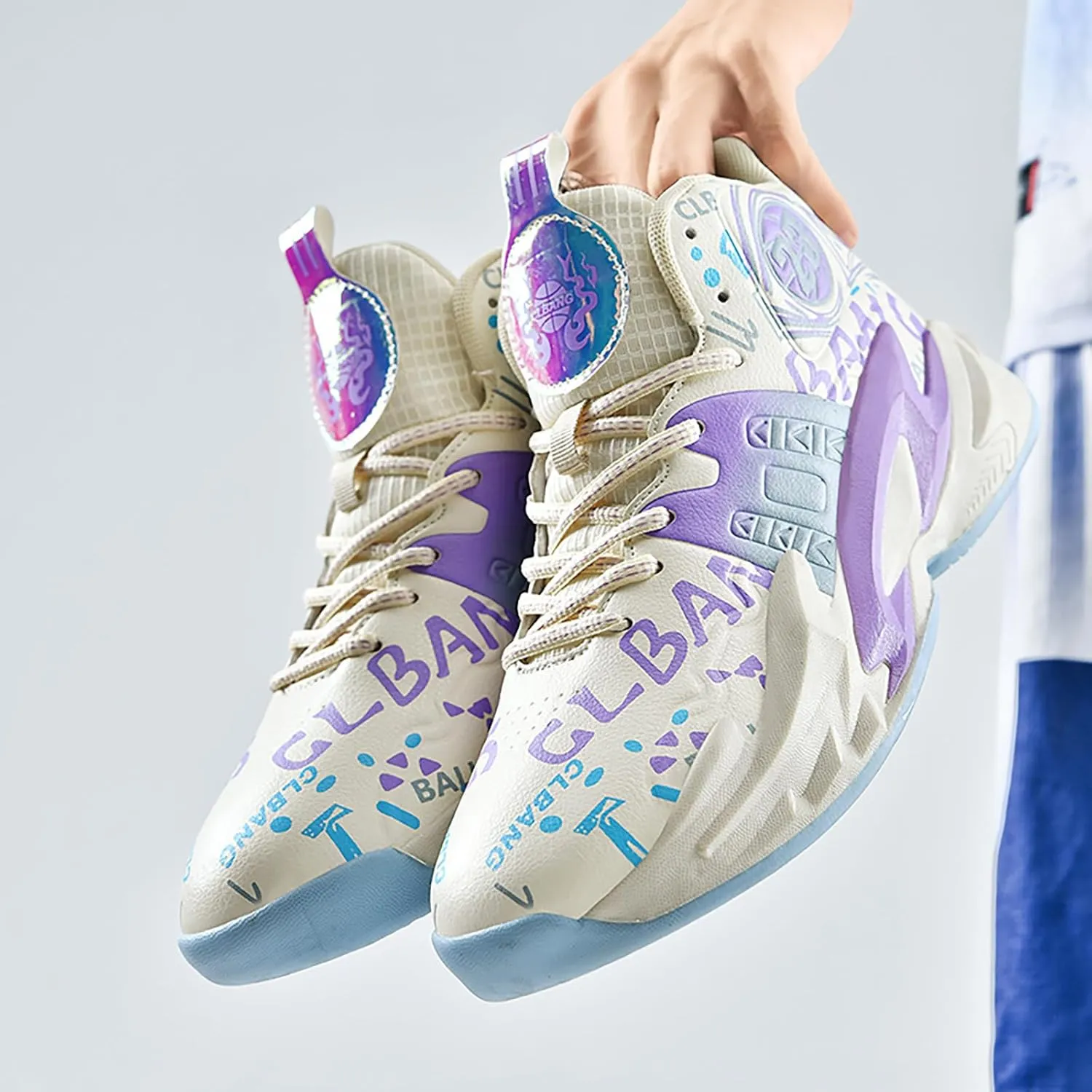Boys Basketball Shoes Breathable Indoor Athletic Shoes Youth Outdoor Fashion Sneakers Comfortable Basketball Shoes for Girls