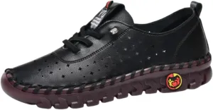 Breathable Slip-On Sneakers for Women - Lightweight and Comfortable Low-Top Trainers for Casual Walking