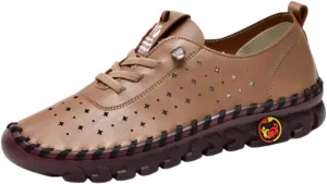 Breathable Slip-On Sneakers for Women - Lightweight and Comfortable Low-Top Trainers for Casual Walking