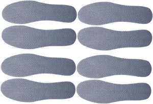 Breathable Sports Insoles for Men Shock Absorbing Shoe Cushions Pack for and Reduced Foot Fatigue