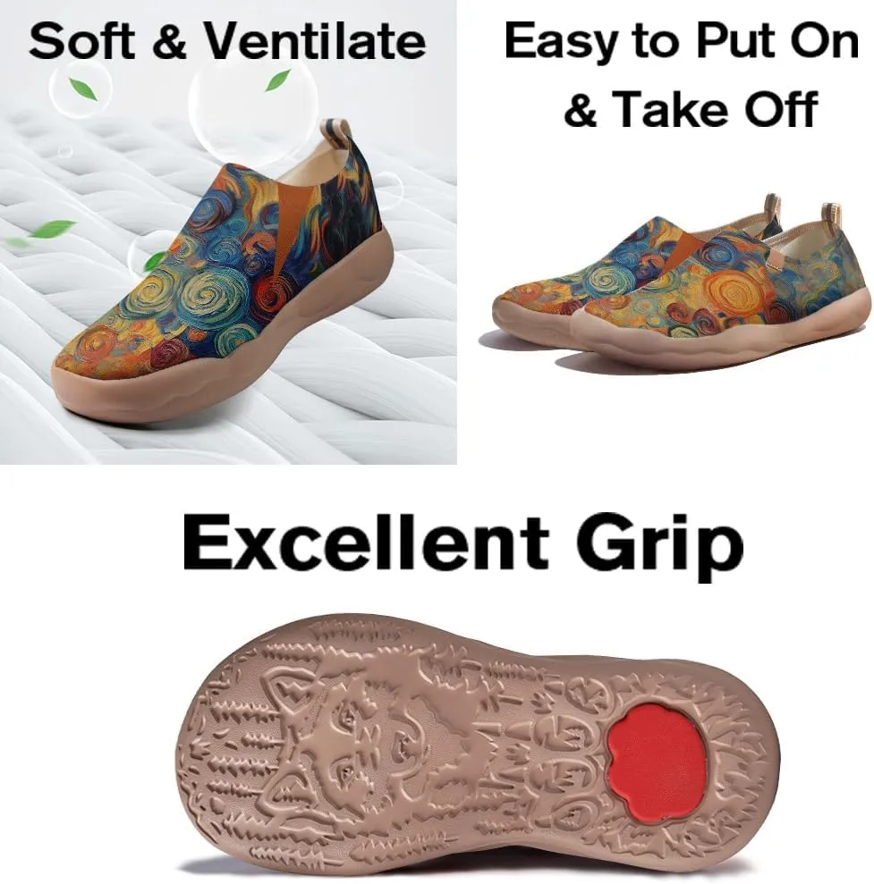 Breathable SwiftStep Loafers for Men - EcoGrip Natural Traction VentMesh Lightweight Design Seasonless Casual & Travel