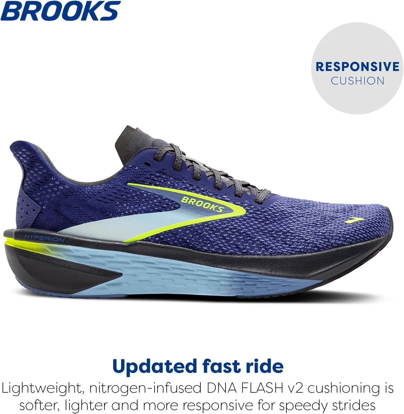 Brooks Men’s Hyperion 2 Neutral Running Shoe