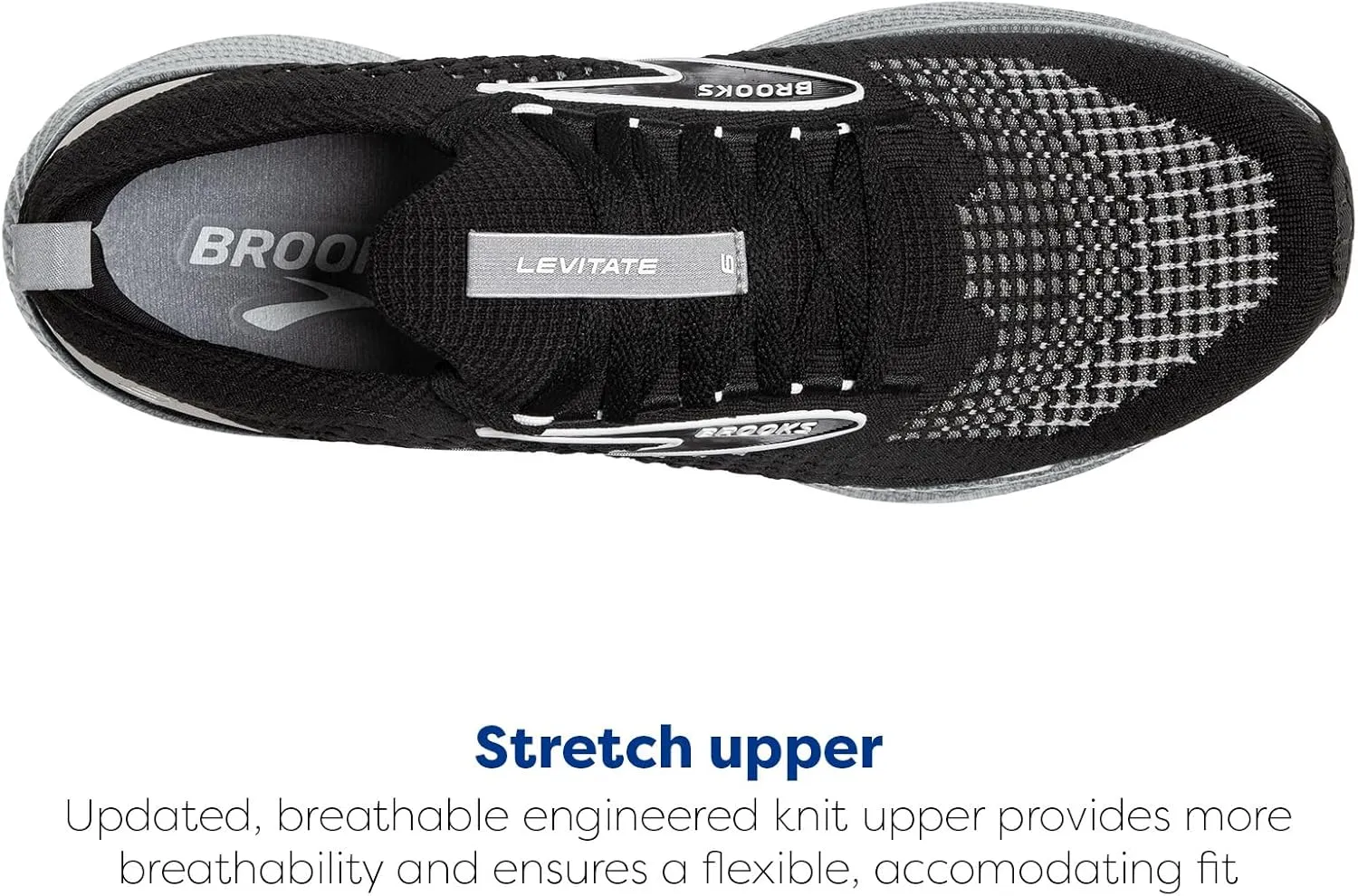 Brooks Men’s Levitate Stealthfit 6 Neutral Running Shoe