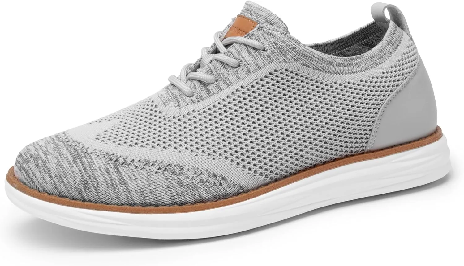 Bruno Marc Men's KnitFlex Breeze Mesh Sneakers Oxfords Lace-Up Lightweight Casual Walking Shoes