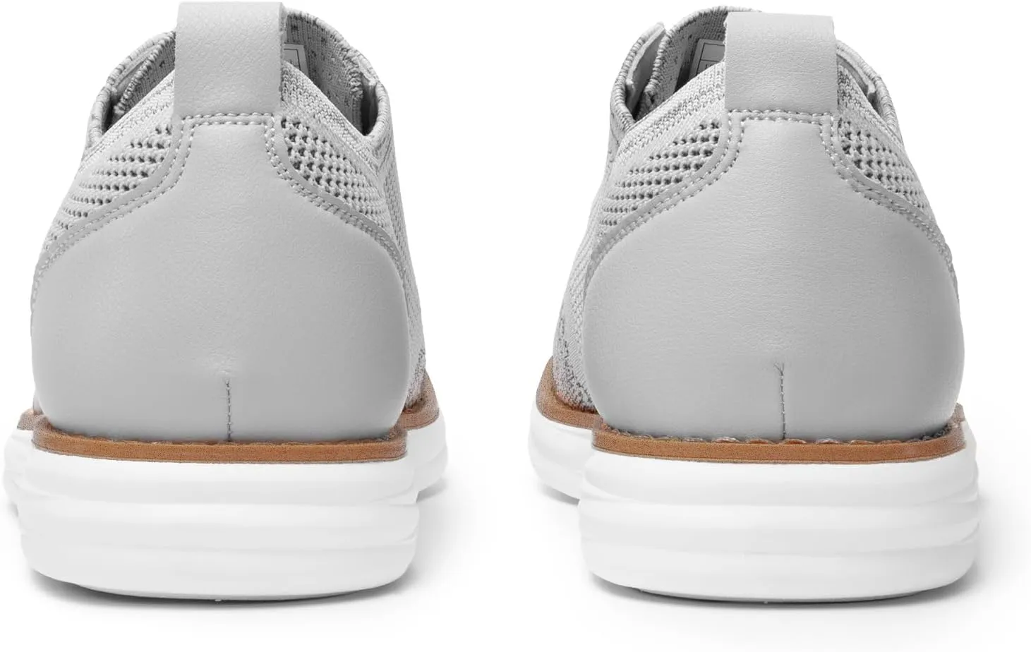 Bruno Marc Men's KnitFlex Breeze Mesh Sneakers Oxfords Lace-Up Lightweight Casual Walking Shoes
