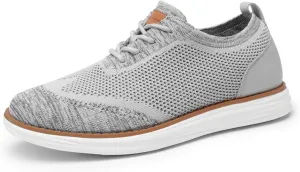 Bruno Marc Men's KnitFlex Breeze Mesh Sneakers Oxfords Lace-Up Lightweight Casual Walking Shoes