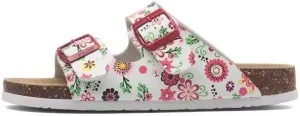 Buckle flat cork slippers summer men's and women's beach line button increase outdoor leisure slippers (Sunflower, Adult, Women, 9, Numeric Range, US Footwear Size System, 10.5, Medium)