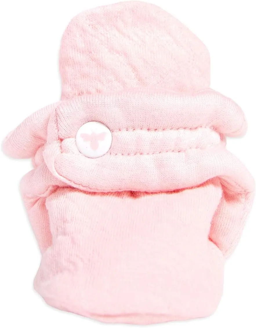 Burt's Bees Baby Booties, Organic Cotton Adjustable Infant Sock