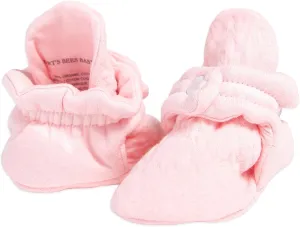 Burt's Bees Baby Booties, Organic Cotton Adjustable Infant Sock