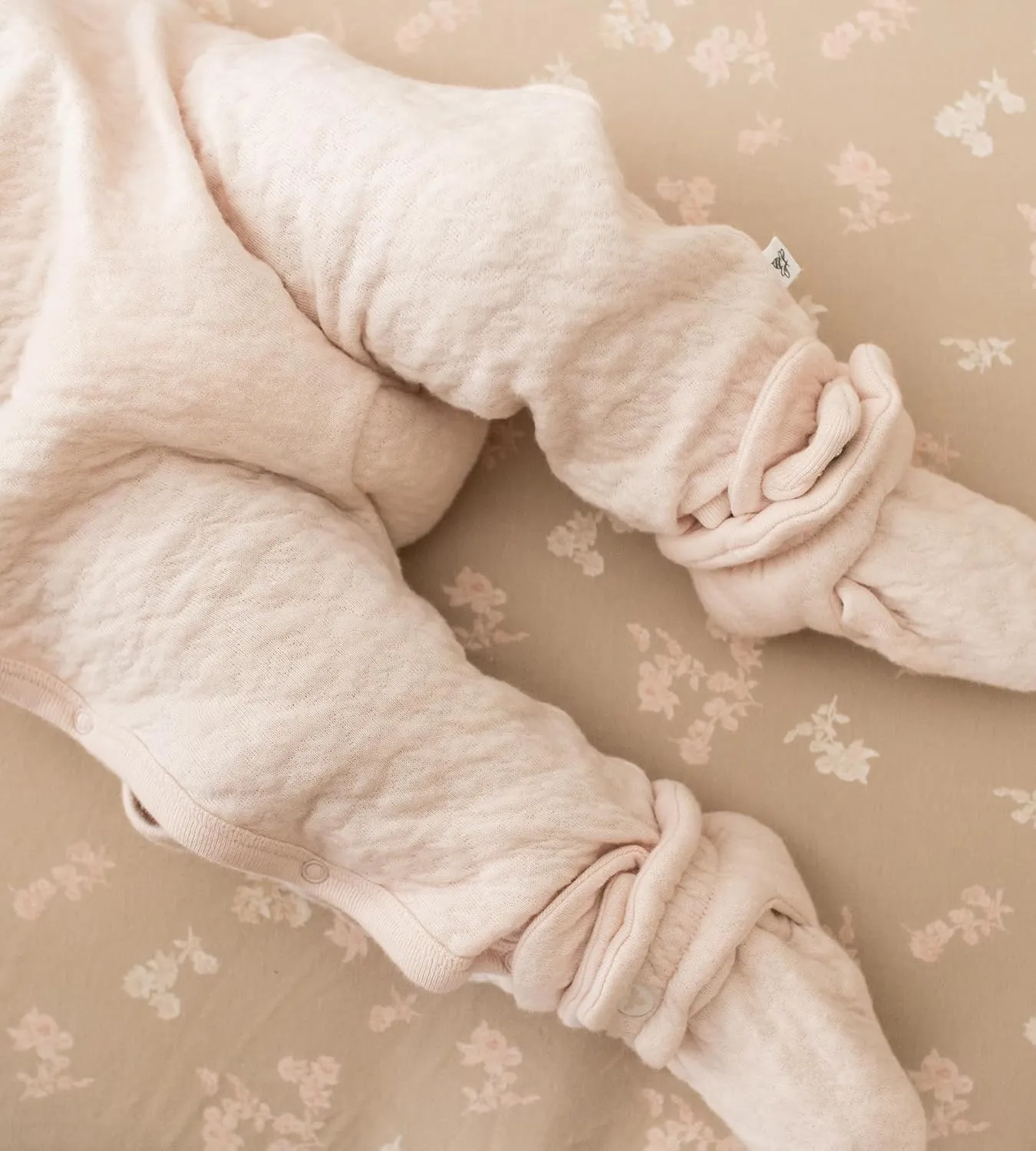Burt's Bees Baby Booties, Organic Cotton Adjustable Infant Sock