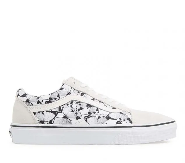 (BUTTERFLY) OLD Cost-efficient Large assortment SKOOL | | VANS TRUE WHITE BLACK