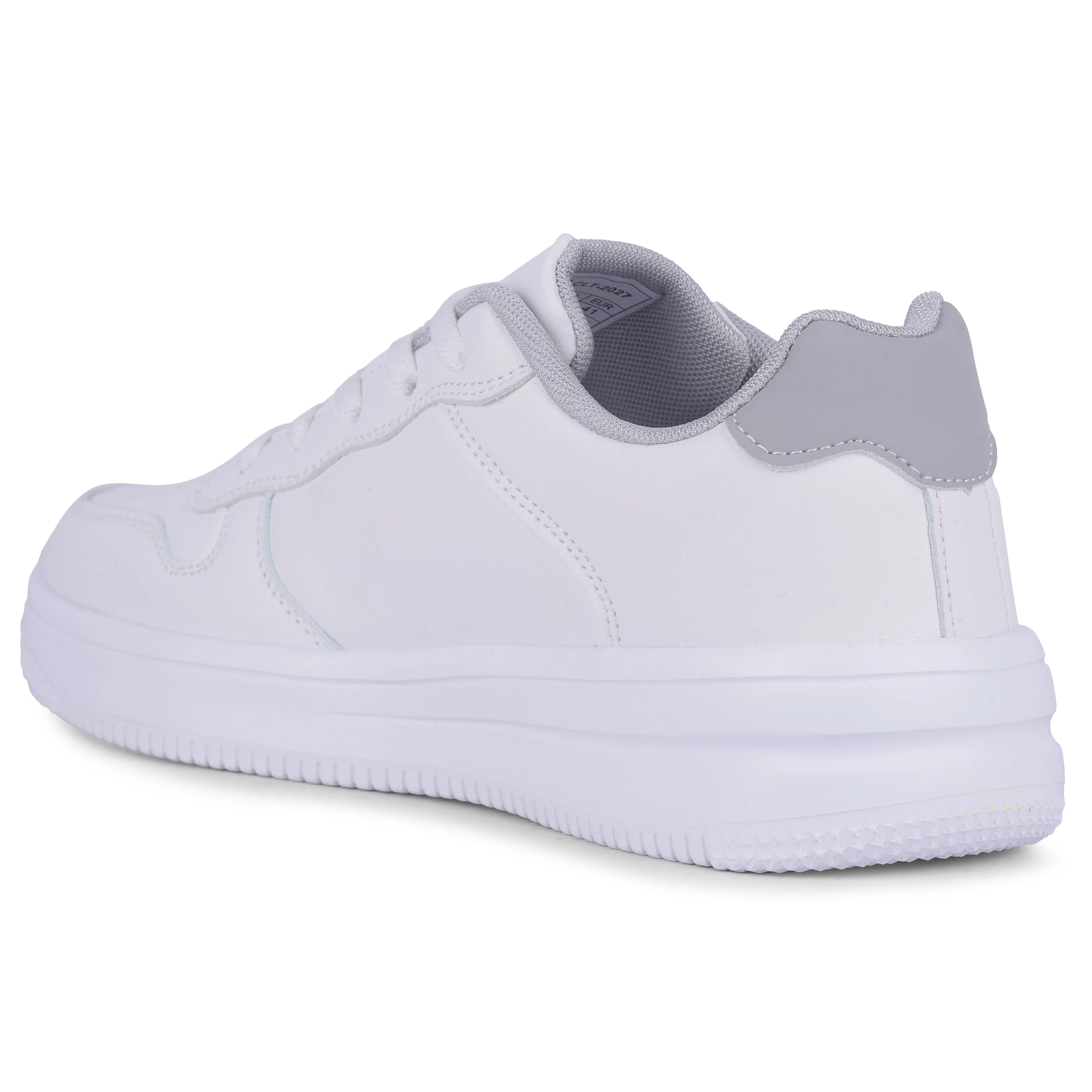 Calcetto Lightweight Casual Men'S Sneakers Shoes CLT-2027 White Grey