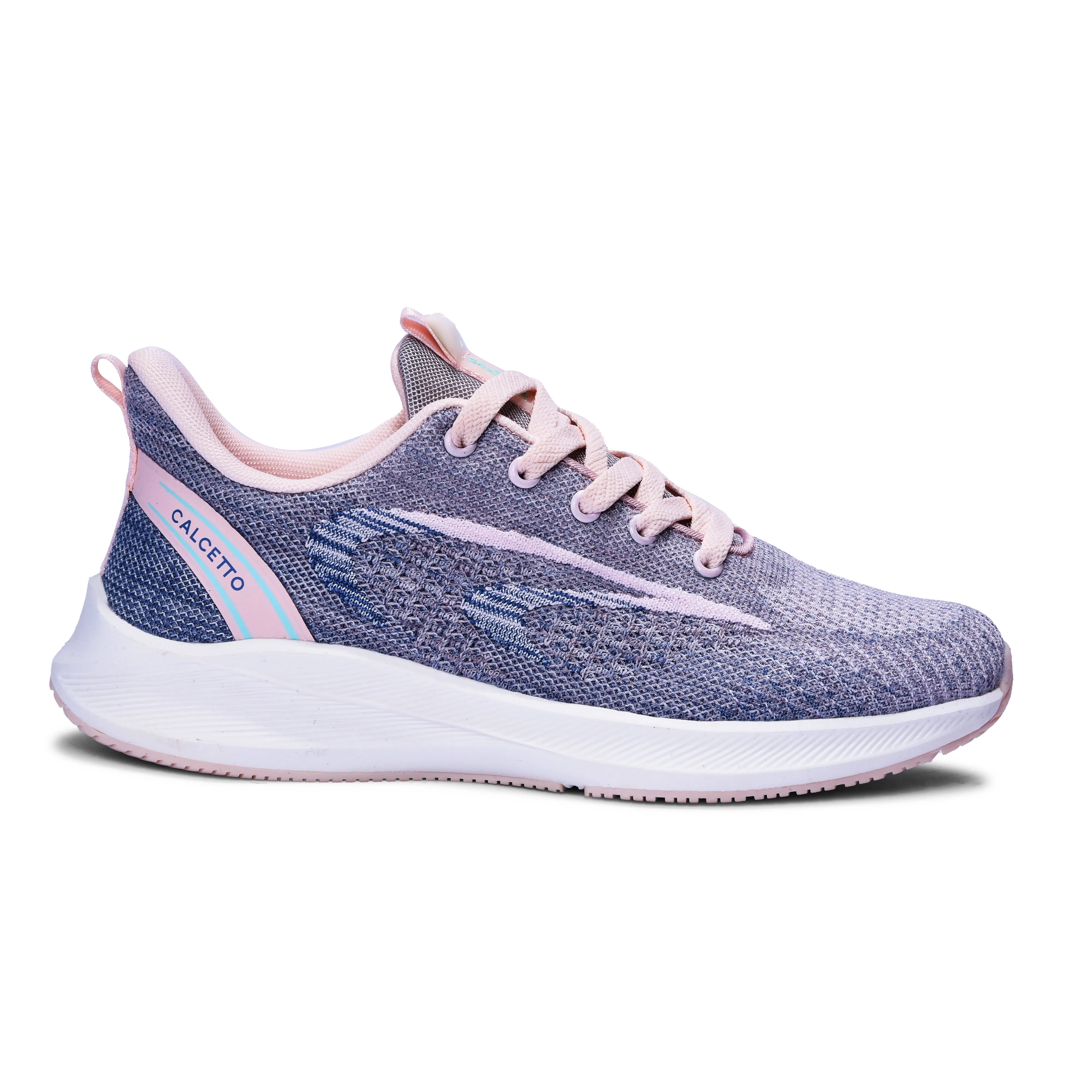 Calcetto Lightweight Casual Women'S Running Sports Shoes CLT-9823 Dark Grey Peach