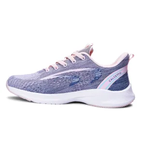 Calcetto Lightweight Casual Women'S Running Sports Shoes CLT-9823 Dark Grey Peach