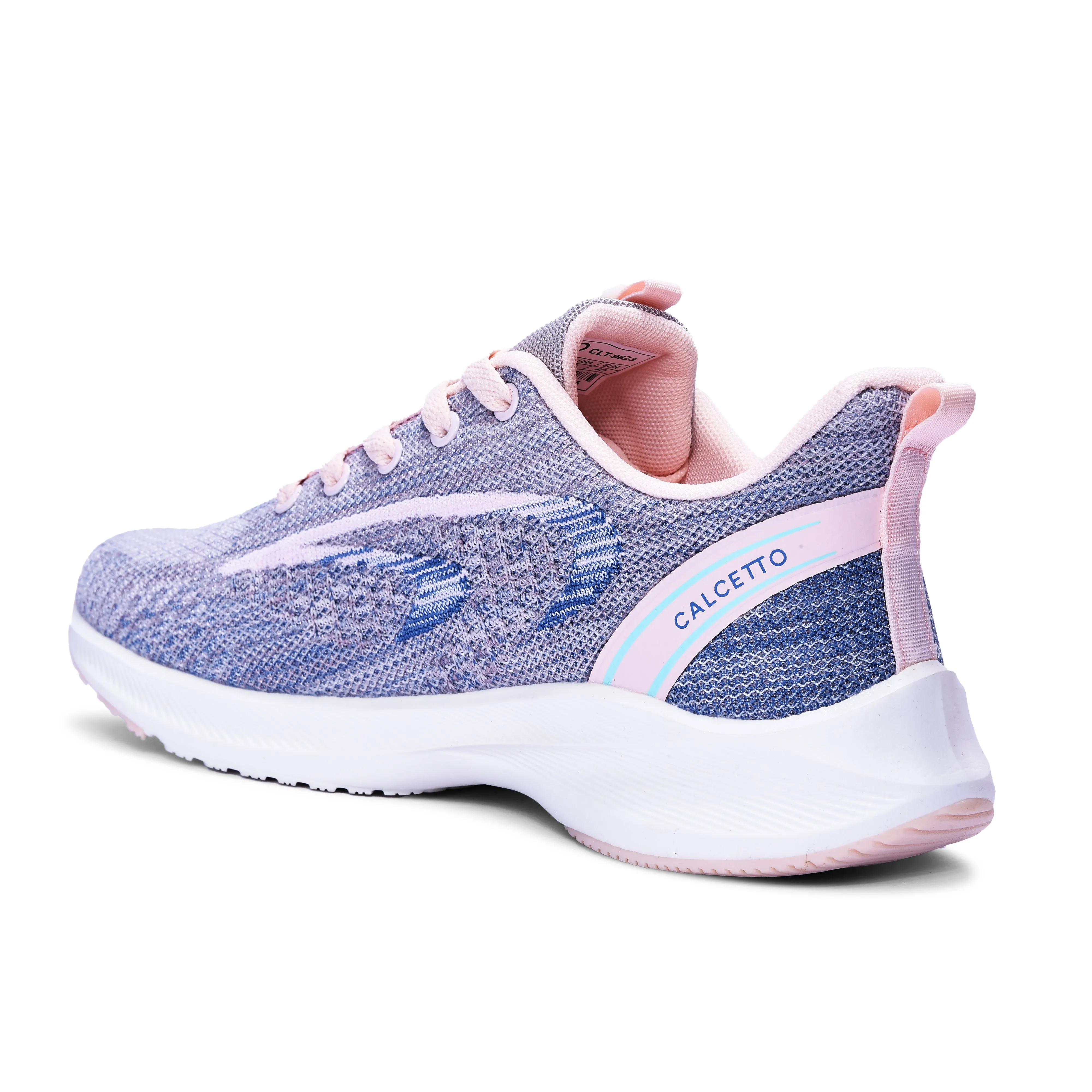Calcetto Lightweight Casual Women'S Running Sports Shoes CLT-9823 Dark Grey Peach