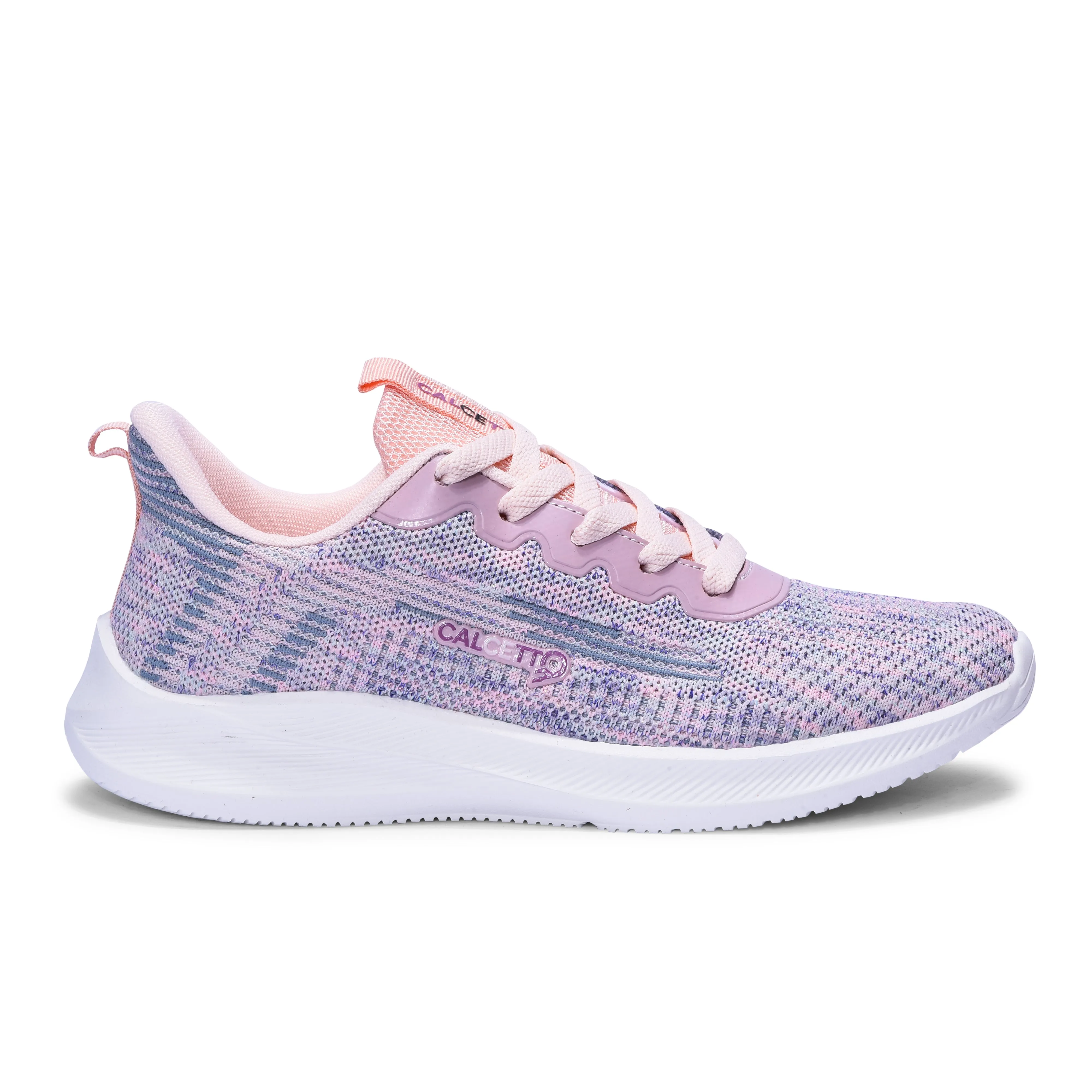 Calcetto Lightweight Casual Women's Running Sports Shoes CLT-9827 Peach