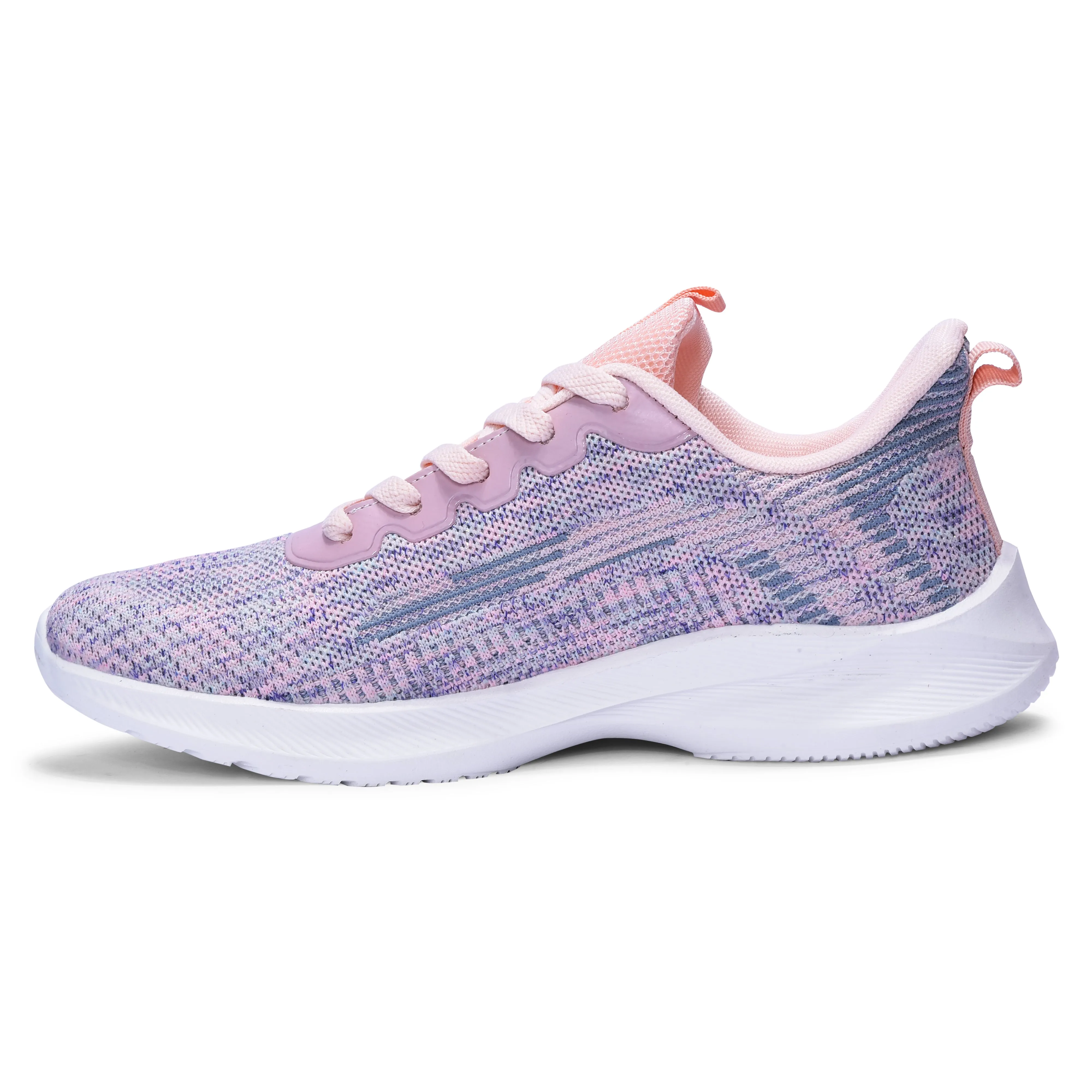 Calcetto Lightweight Casual Women's Running Sports Shoes CLT-9827 Peach