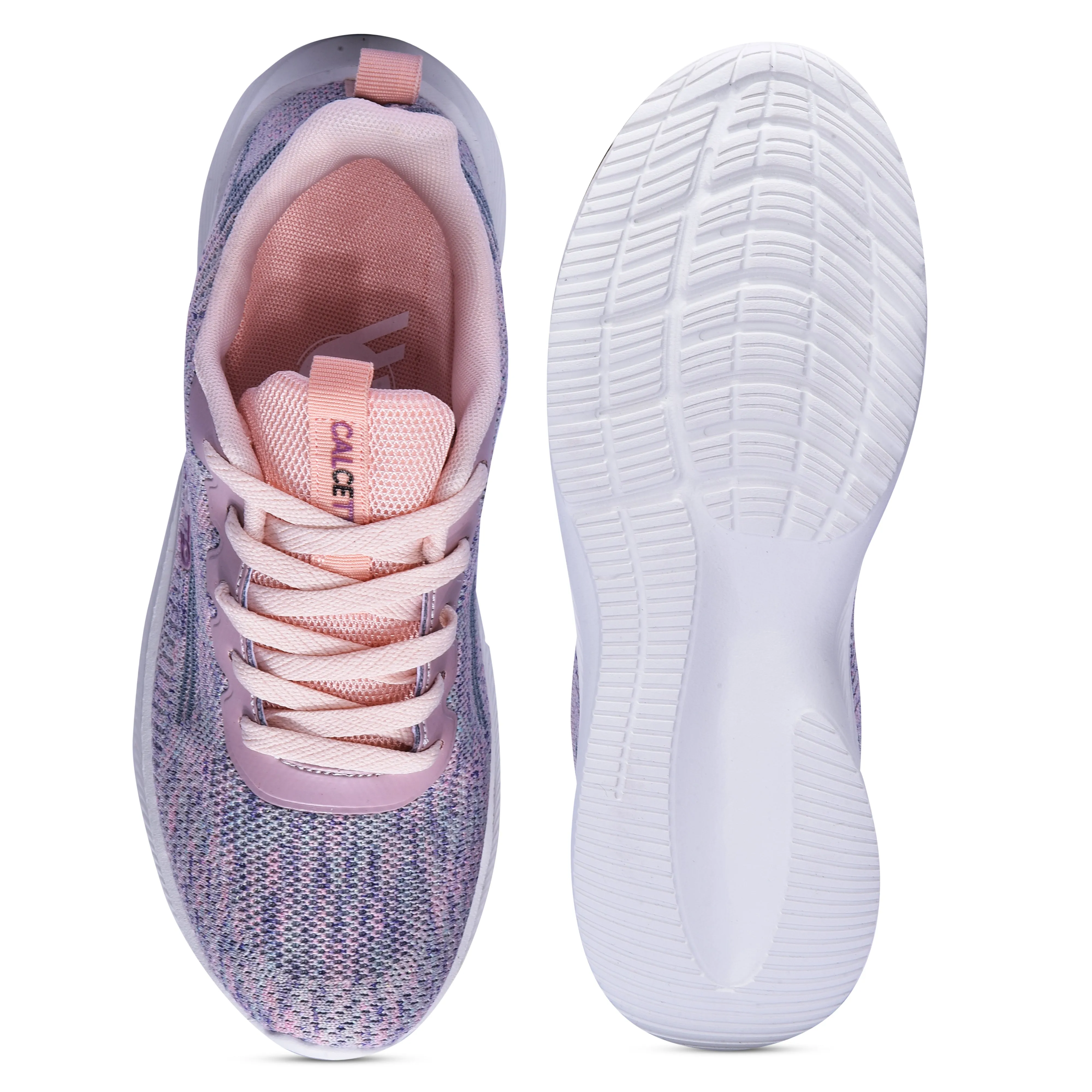 Calcetto Lightweight Casual Women's Running Sports Shoes CLT-9827 Peach