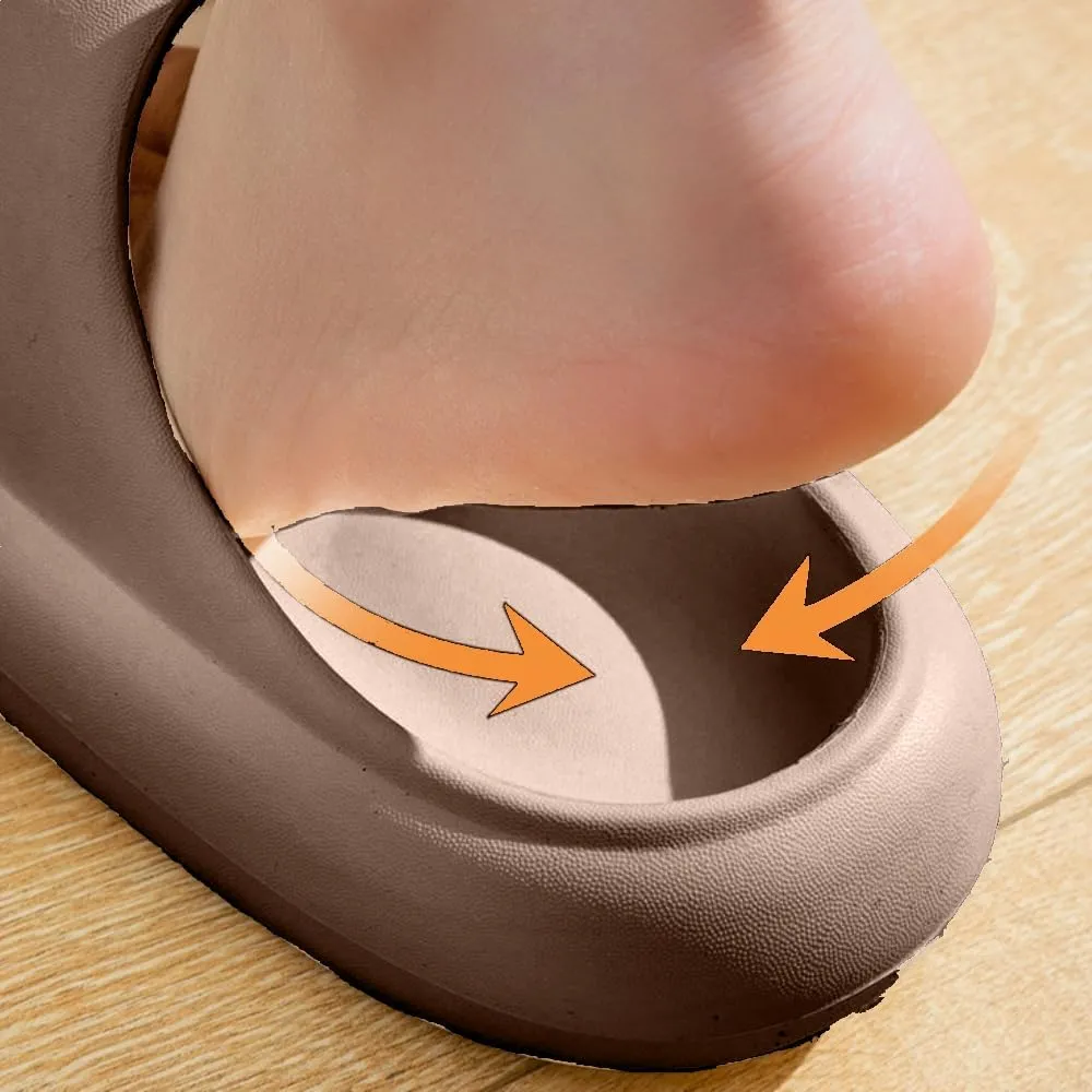 Cat's Claw Slippers EVA Bathroom Slippers Ladies Summer Outside Wear Home Indoor Thick Soles Non-slip Cute Couple