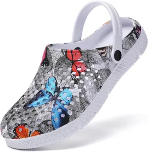 CERYTHRINA Women's Garden Clogs Shoes Breathable Quick Drying Sandals Slippers Beach Footwear