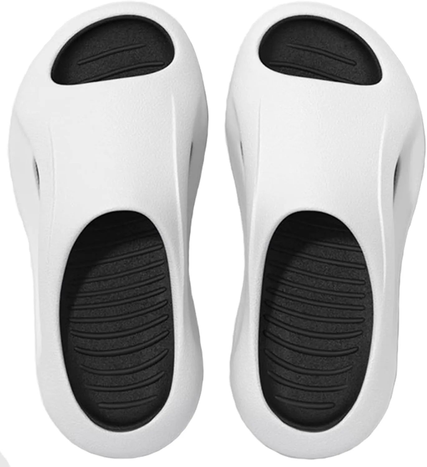 ChayChax Women Men Cloud Recover Slides Summer Open Toe Non-Slip Slide Sandals Quick Drying Shower Beach Pool Shoes