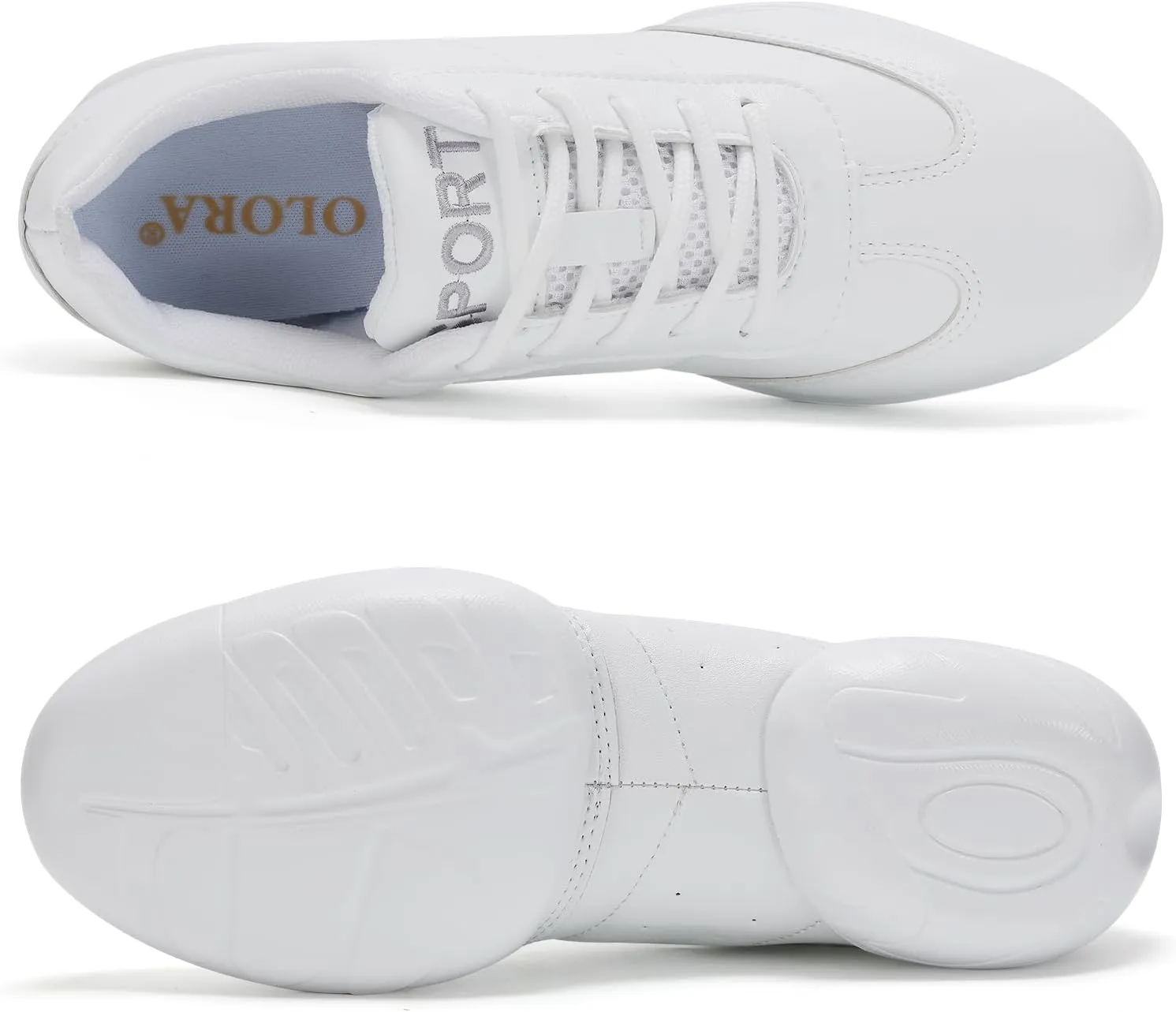 Cheer Shoes Girls Lightweight Comfortable Dance Cheerleader Sneakers