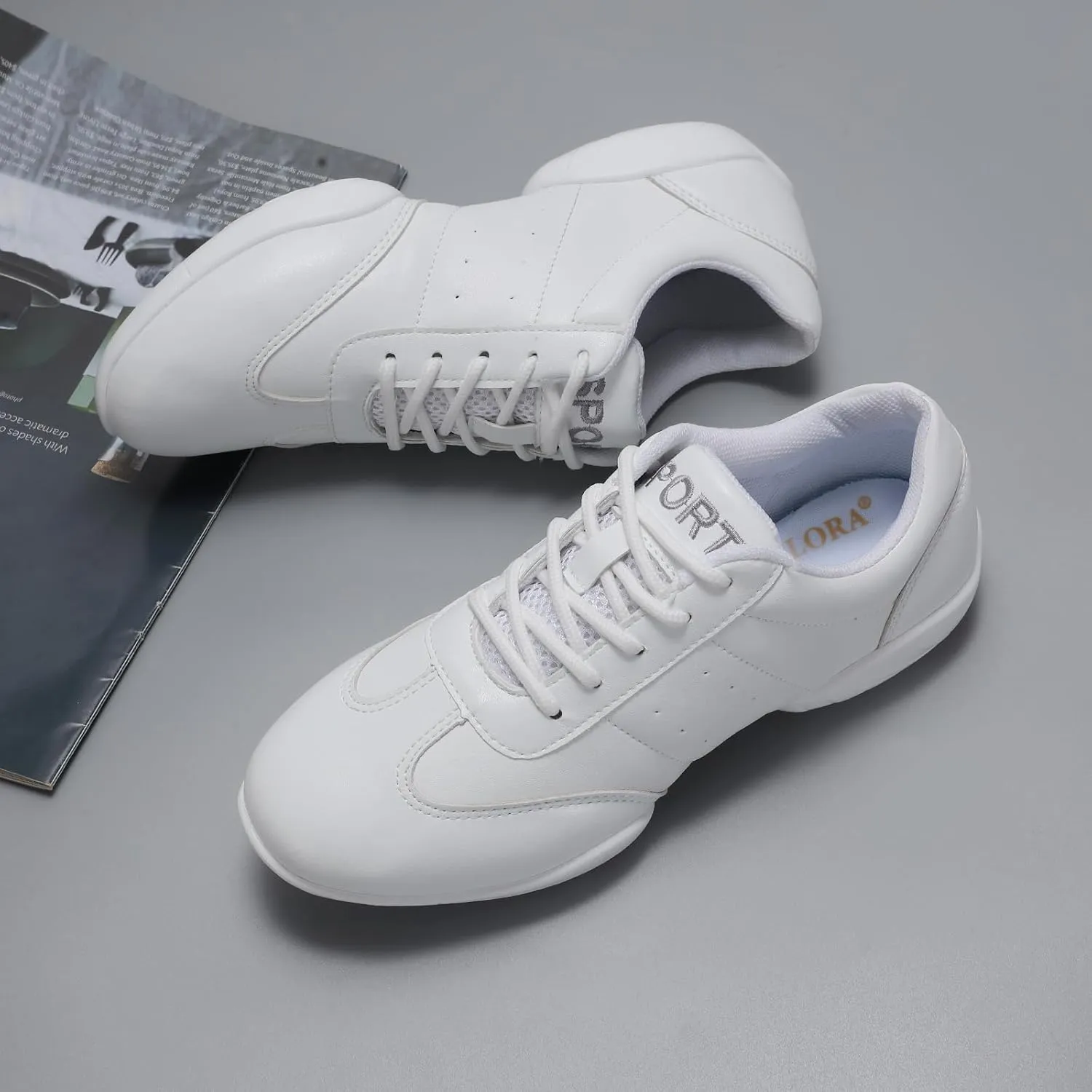 Cheer Shoes Girls Lightweight Comfortable Dance Cheerleader Sneakers