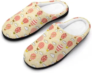 Christmas Clog Slippers Ladies Non-Slip Warm House Slippers Womens Cotton Slipper Bedroom Slip-On Shoes Indoor Outdoor
