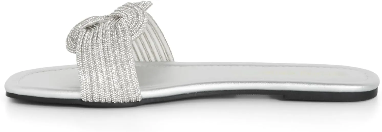 City Chic Women's Sparkle Slide Slipper