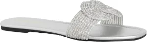 City Chic Women's Sparkle Slide Slipper