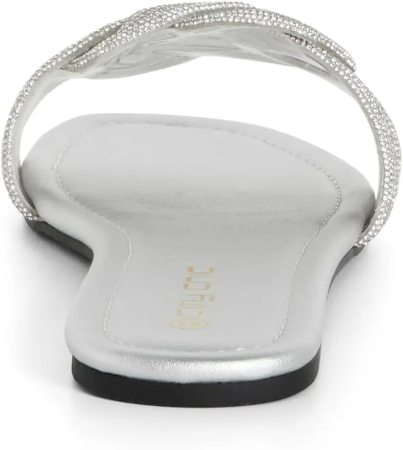 City Chic Women's Sparkle Slide Slipper