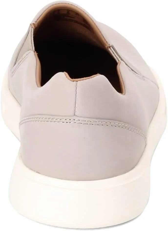 Clarks Men's Leather Shoe with Riptape Closure Sneaker