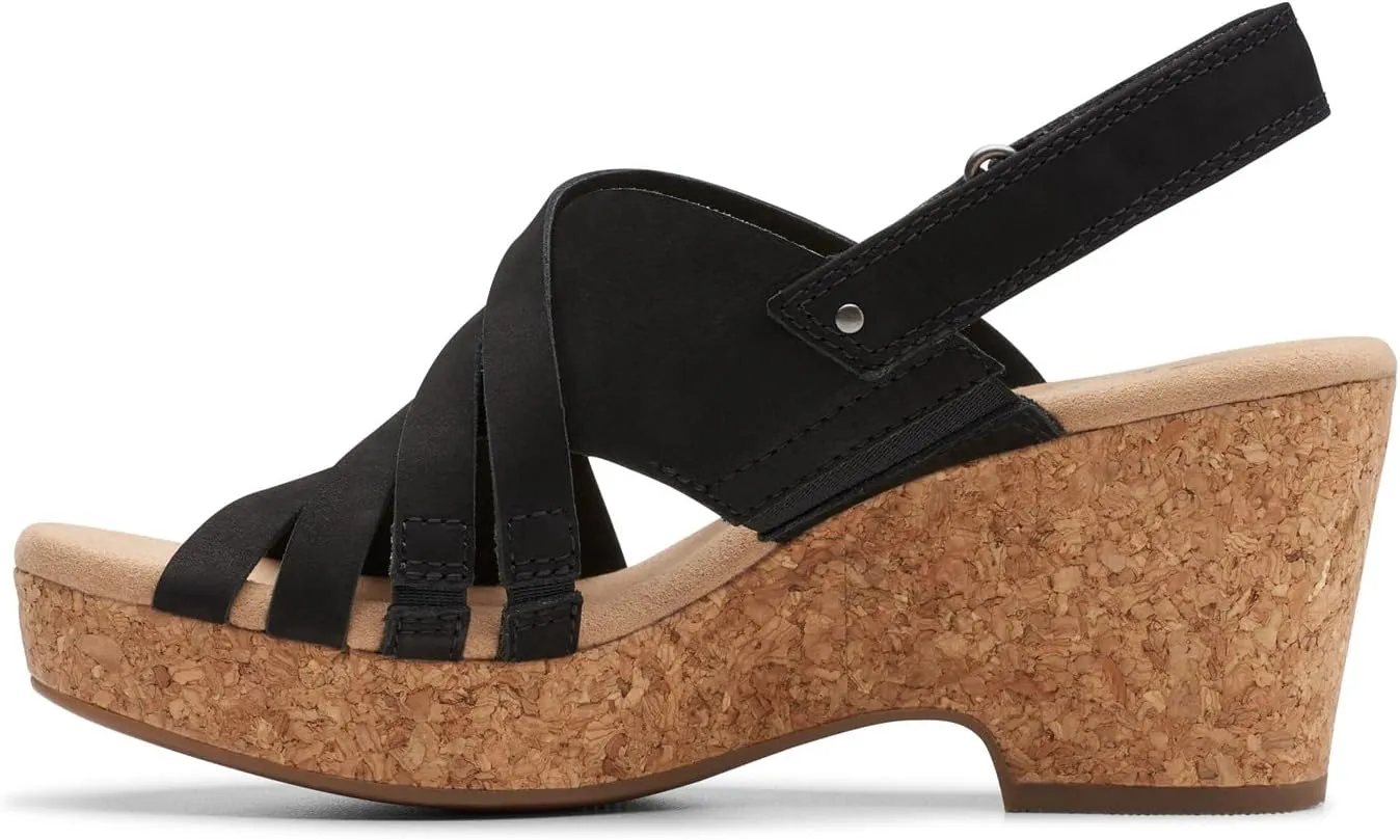 Clarks Women's Giselle Ivy Wedge Sandal