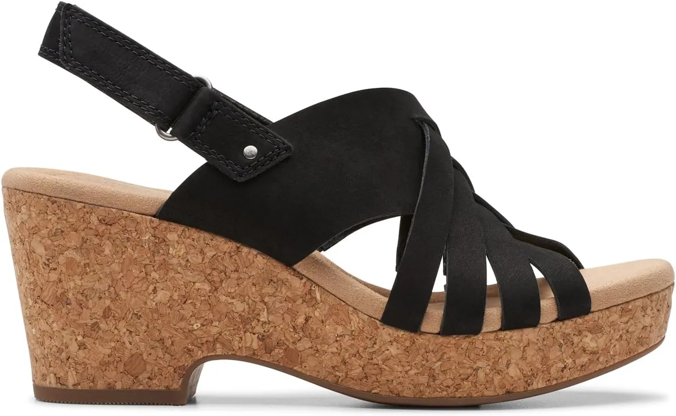 Clarks Women's Giselle Ivy Wedge Sandal