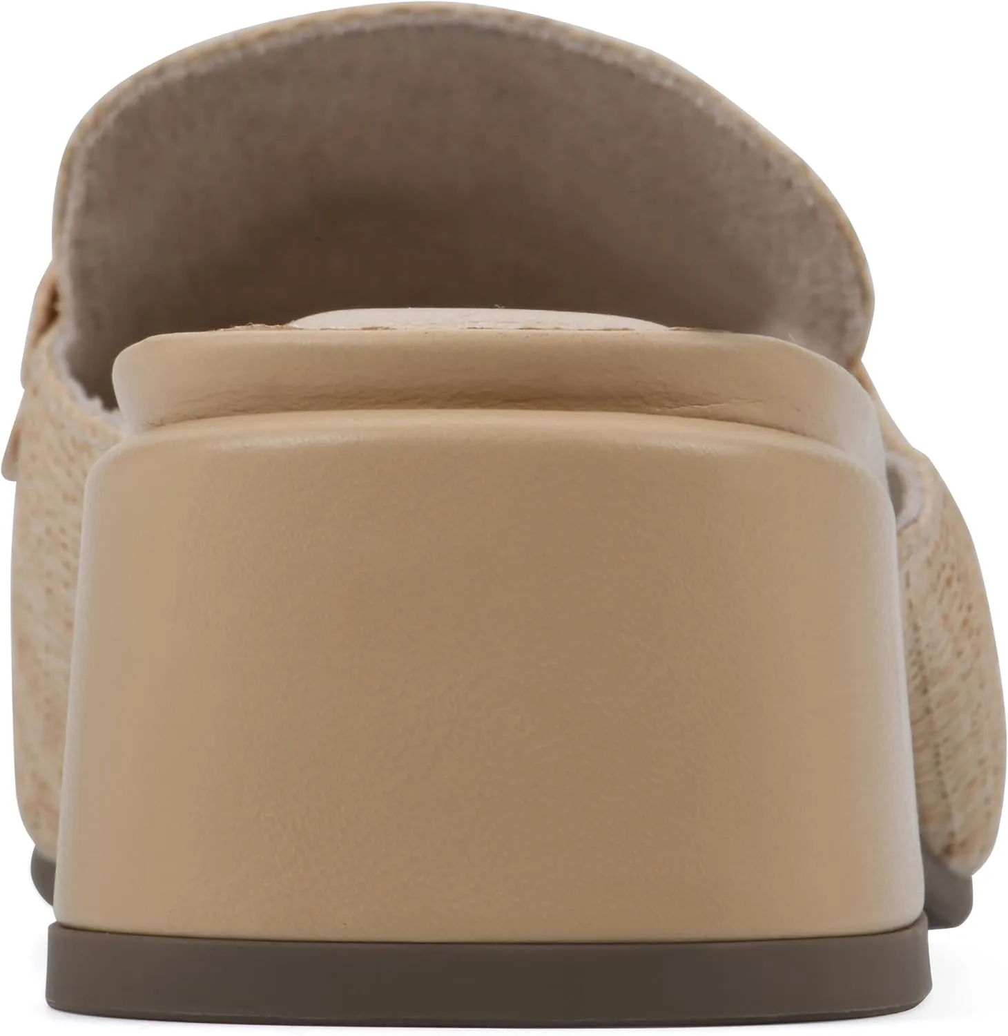 CLIFFS BY WHITE MOUNTAIN Women's Quin Low Block Heel Loafer Style Mule
