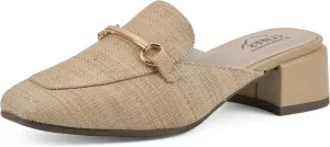 CLIFFS BY WHITE MOUNTAIN Women's Quin Low Block Heel Loafer Style Mule