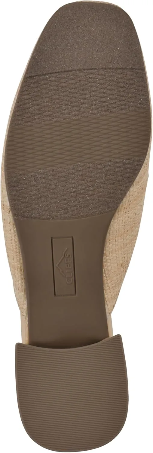 CLIFFS BY WHITE MOUNTAIN Women's Quin Low Block Heel Loafer Style Mule
