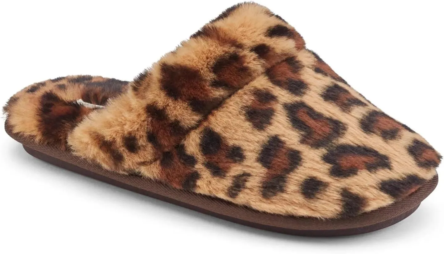 Cobian Women's Minou Mule Leopard Slipper
