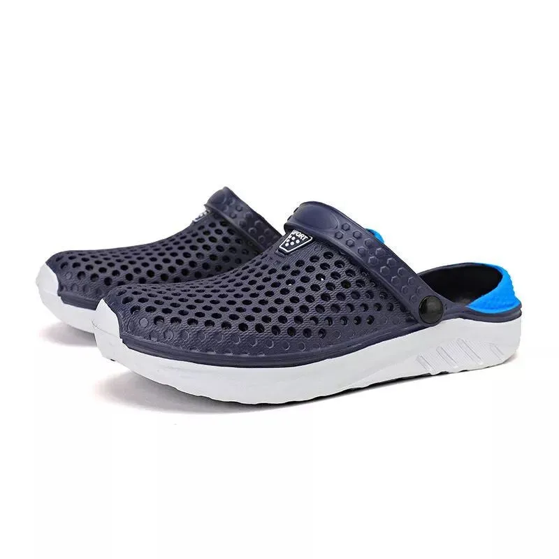 Comfortable closed and non-slip sandal