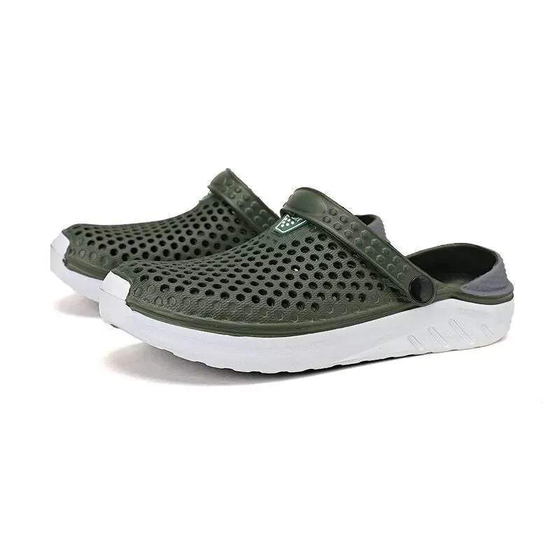 Comfortable closed and non-slip sandal