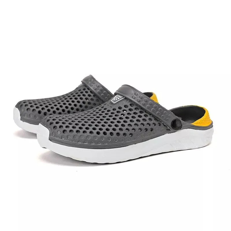 Comfortable closed and non-slip sandal