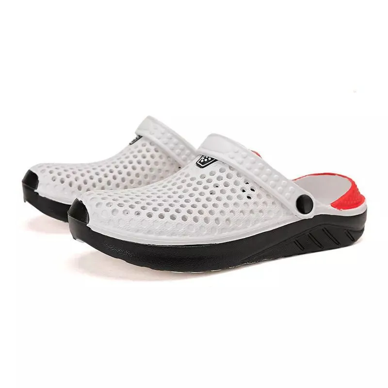 Comfortable closed and non-slip sandal