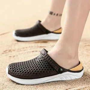 Comfortable closed and non-slip sandal