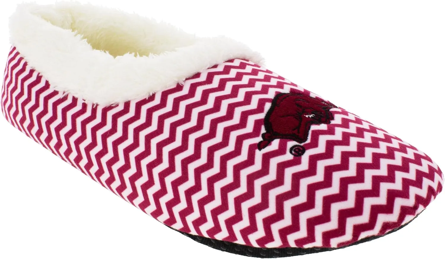 Comfy Feet NCAA Slip On Chevron Pattern Slippers