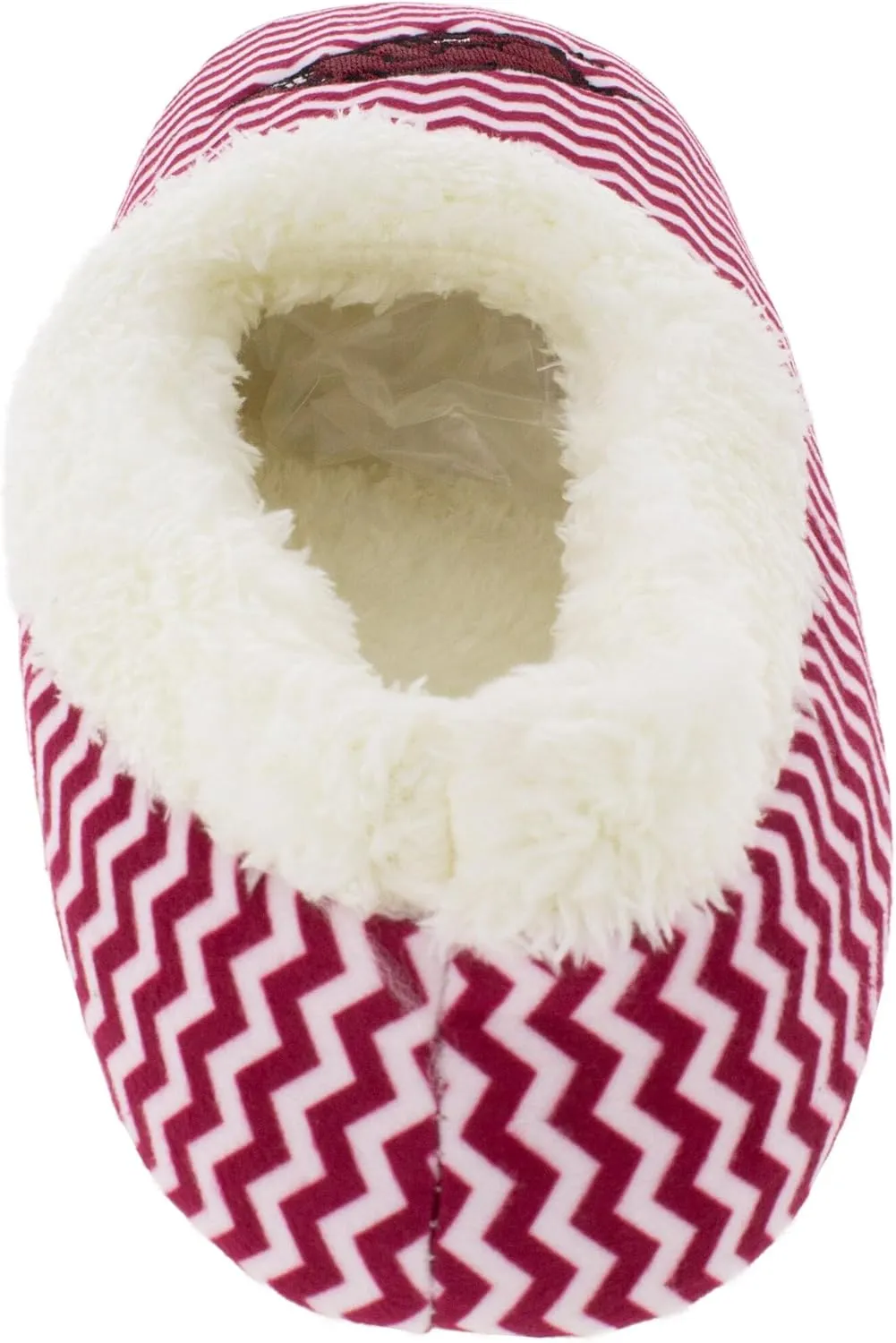 Comfy Feet NCAA Slip On Chevron Pattern Slippers