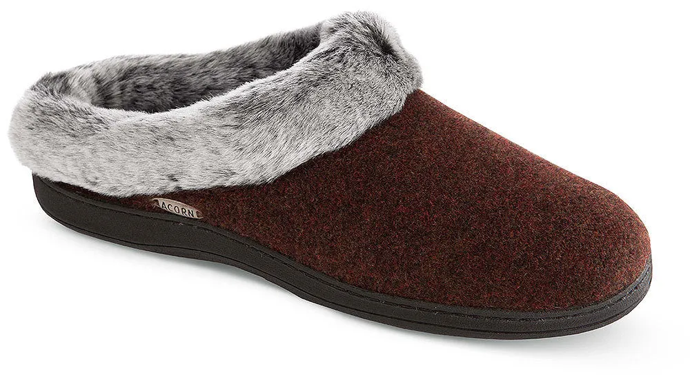 Compliance-certified by Slippers II Mule Acorn Chinchilla While supplies last