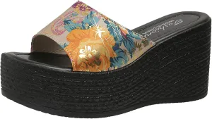 Cool Slippers Female Soft Soled Non Slip Wear Resisting Flat Beach Flops Lady Sandals Womens Espadrille Platform Sandals